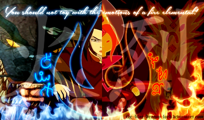 Princess Azula and Flame Princess by The-Blue-Dragon-Lord