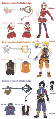 Naruto Heart - Costume Design