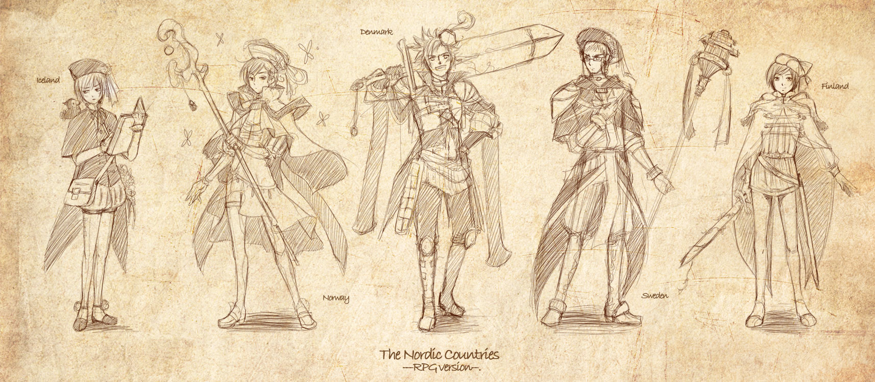 APH: Nordic Countries-RPG ver-