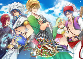 Free! Fanbook: Tales of Free! by mandachan