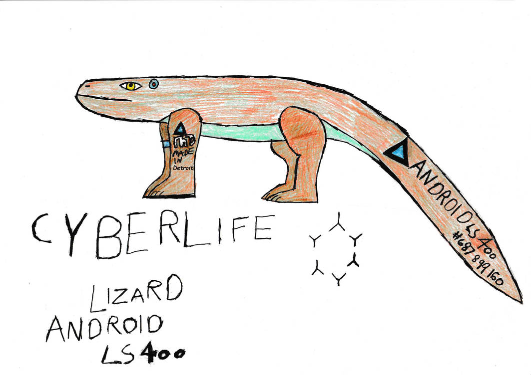 cyberlife Lizard Android Ls400 by dog123456 on DeviantArt