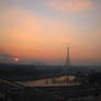 Paris sunset