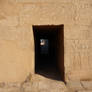 Egyptian temple door