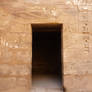 Egyptian temple side door