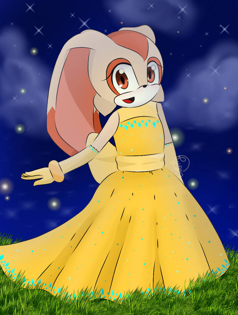 Cream The Rabbit Fasion .:Cream the Rabbit:. Dressed like a princess by Giihzinha on DeviantArt