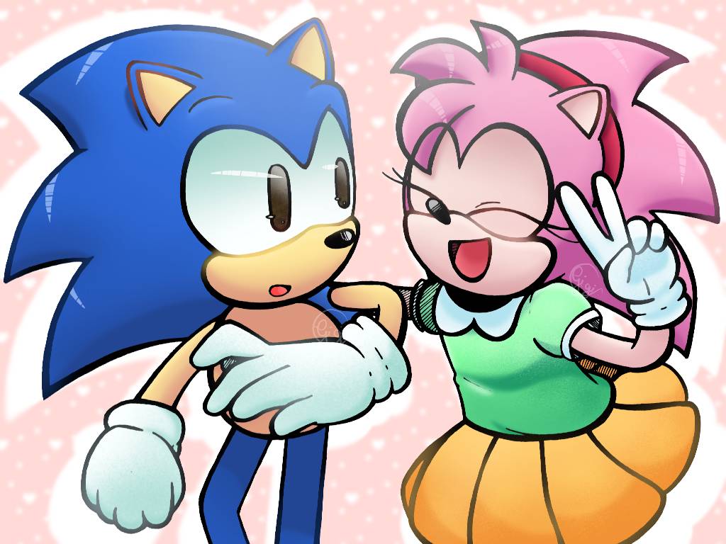 classic sonamy by pam3le on DeviantArt