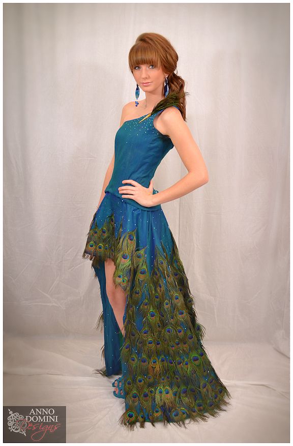 Peacock Gown