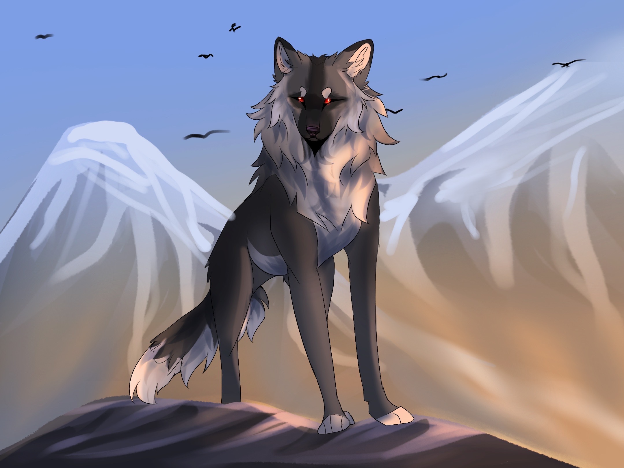Computer Wolf Deviantart Deviantart Wolf