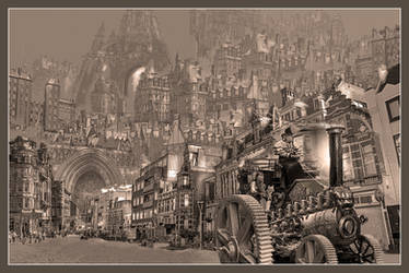 Huy Jorsaleem, steampunk city