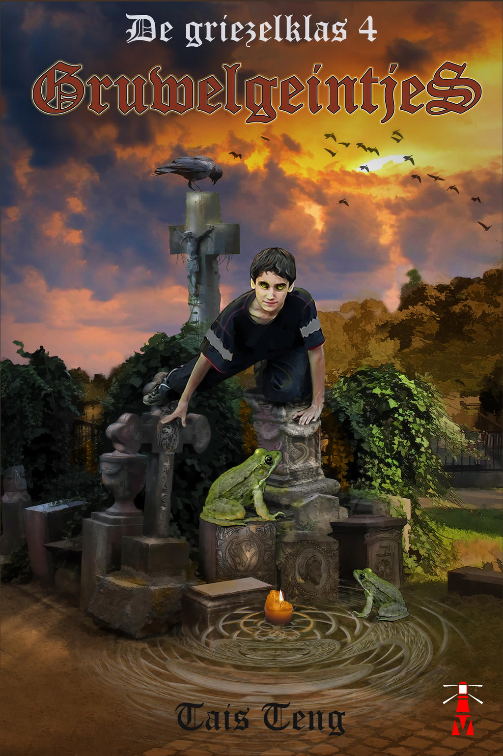 e-cover for Gruwelgeintjes, griezelklas 4