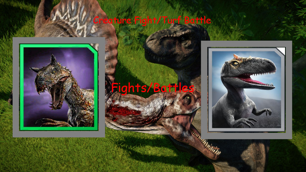 What if the indotaurus fought the allosaurus by oldsportDSAF on DeviantArt