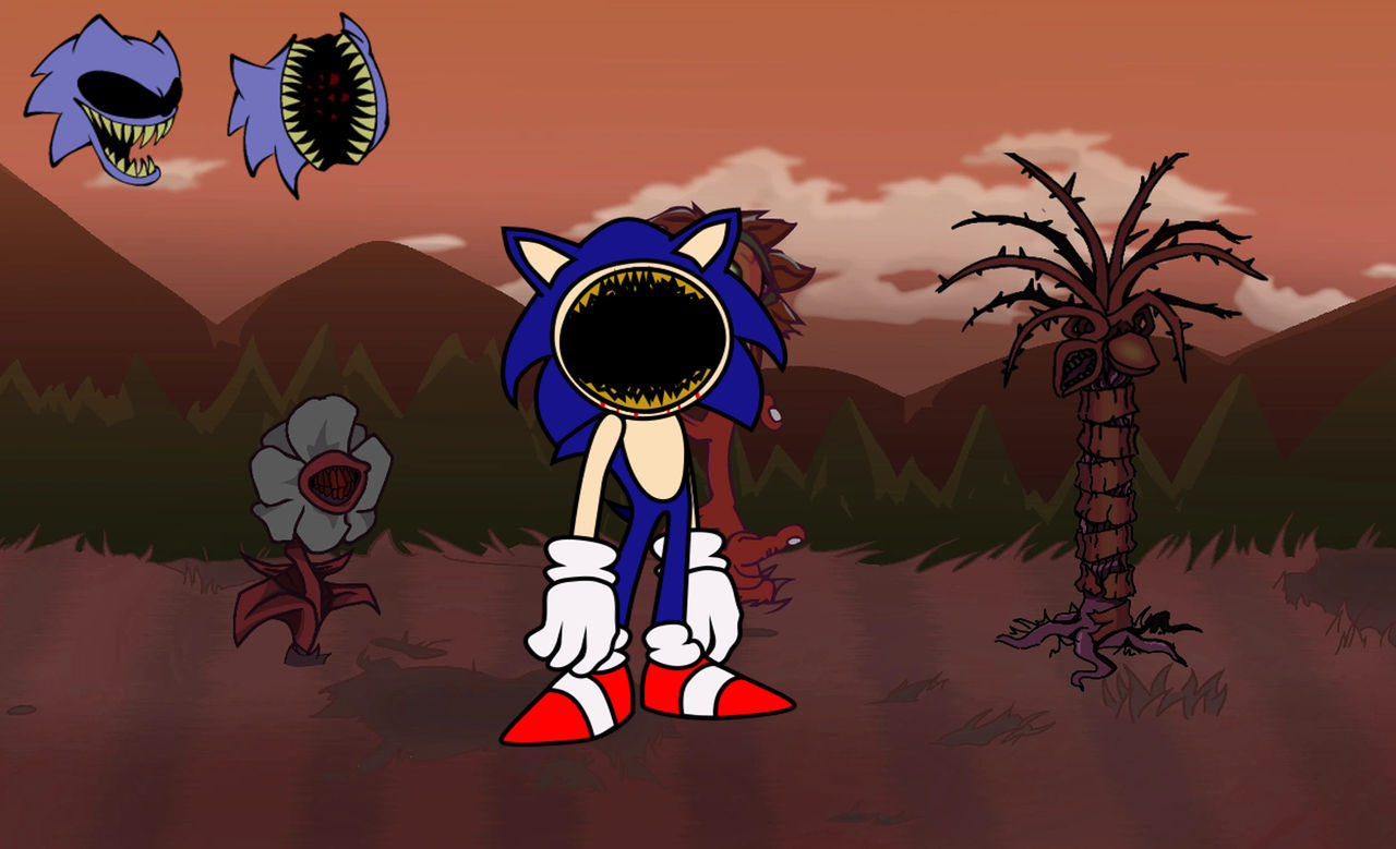 Hell zone be like: - Sonic Exe One More Round by Mr Pixel Productions