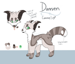 Damien Reference by dixiestickz