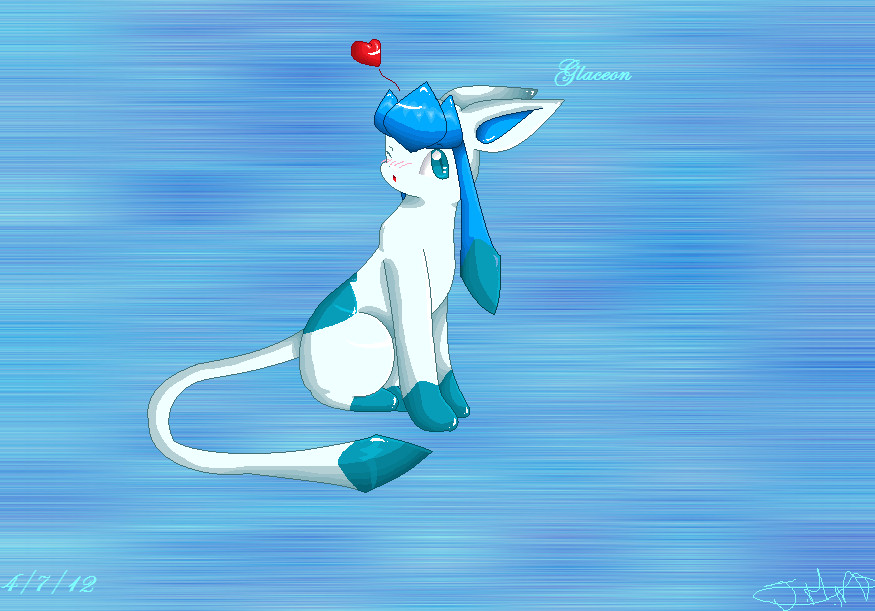 Finished Glaceon