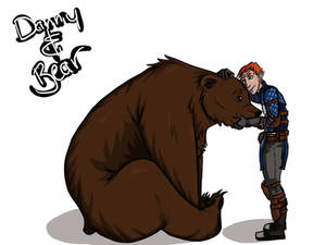 Danny and a Bear