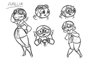 Amelia sketches