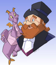 Dreamfinder and Figment