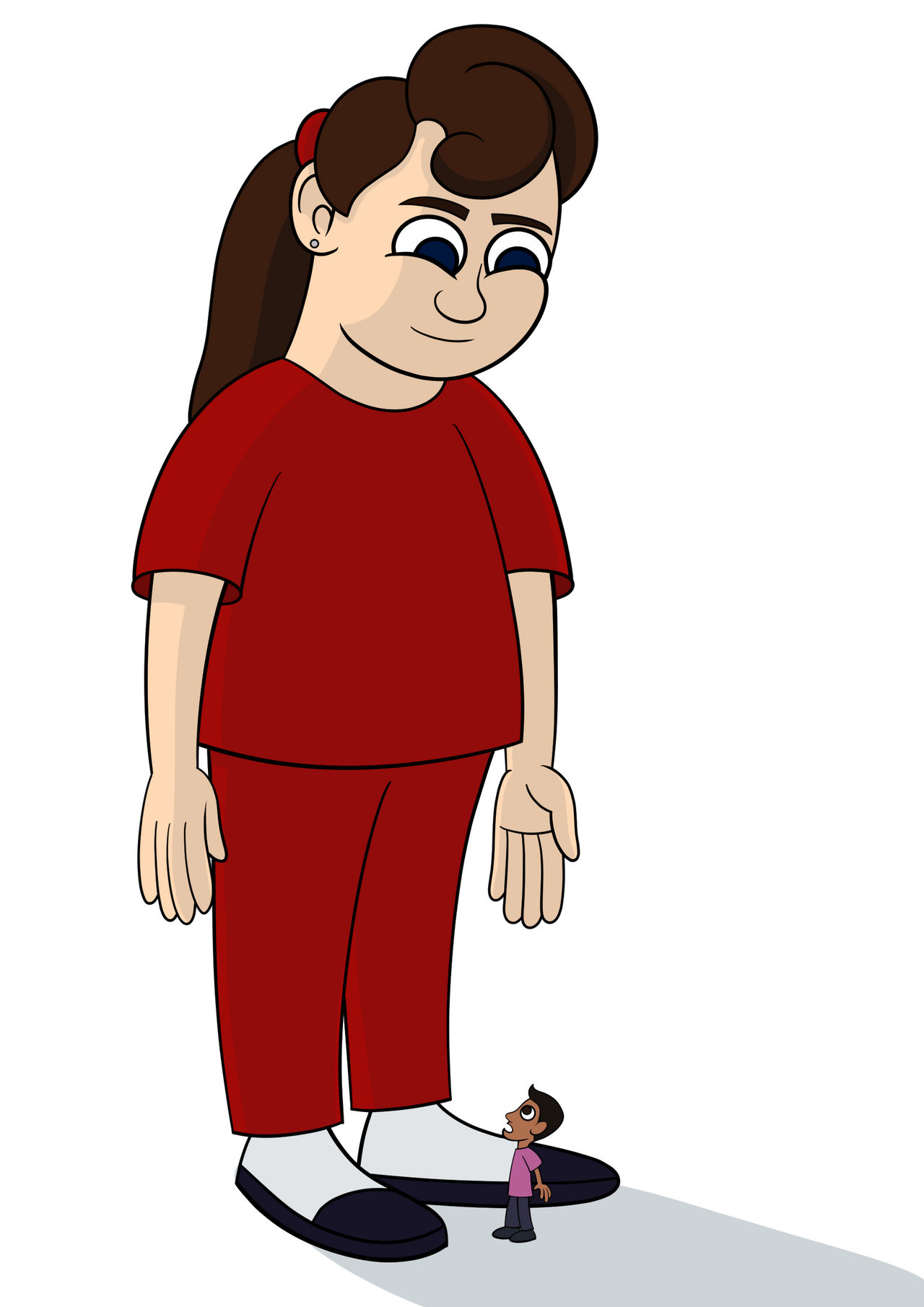 Tall Small by bifur1 on DeviantArt