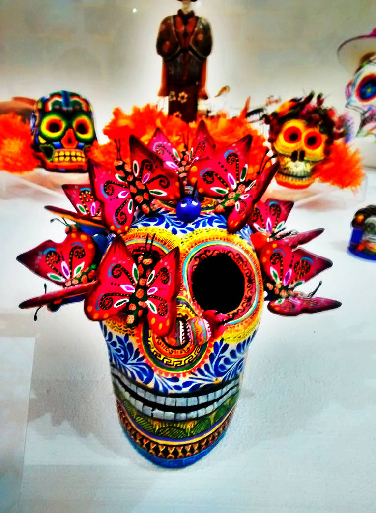 Calavera decorativa by rudybb on DeviantArt