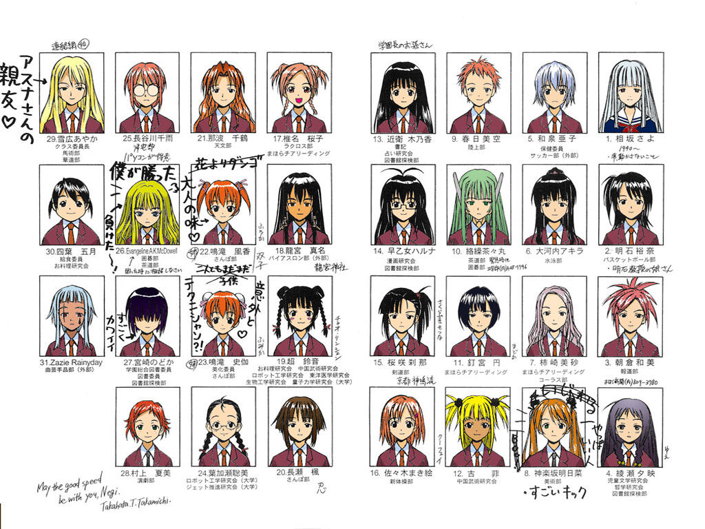 Mahora Gakuen 3a Class List V1 By Shaoron On Deviantart Mahora Gakuen 3a Class List V1 By Shaoron On Deviantart