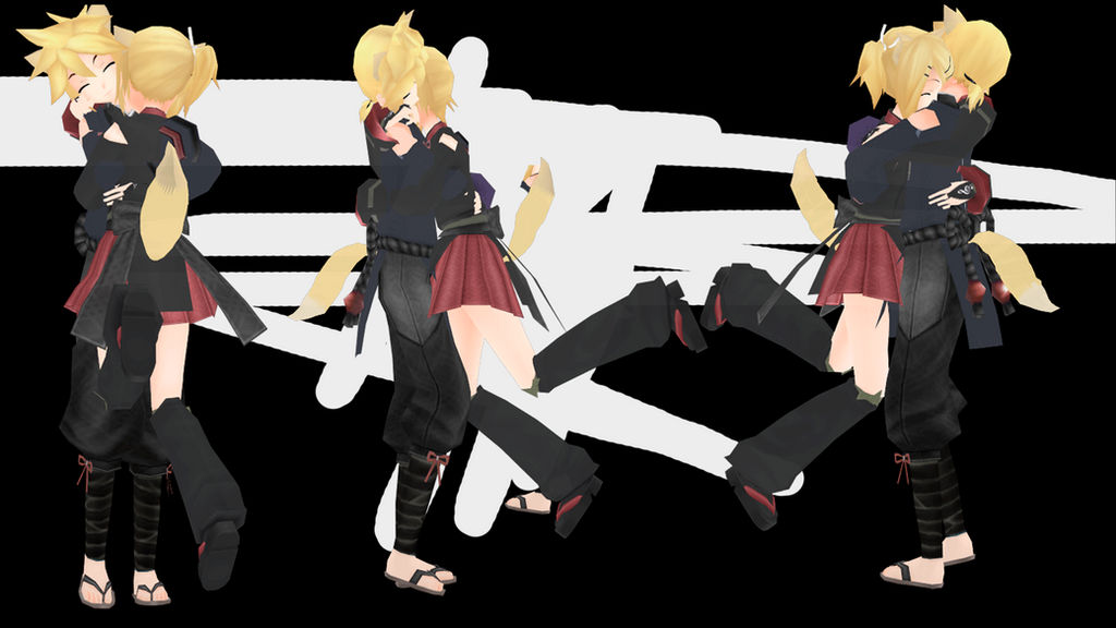 MMD Rin Len by RinAndLenLove on DeviantArt