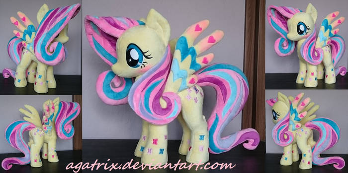 Rainbow Power Fluttershy plush