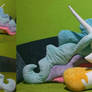 Life-size (laying down) Princess Celestia plush