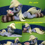 Life-size  (laying down) Derpy Hooves plush SOLD