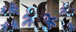 Nightmare Moon plush by agatrix