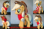 Applejack plush by agatrix