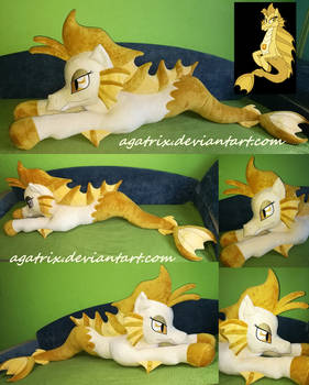 Life size (laying down) Adagio Siren plush