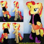 Sunset Shimmer (anthro) plush