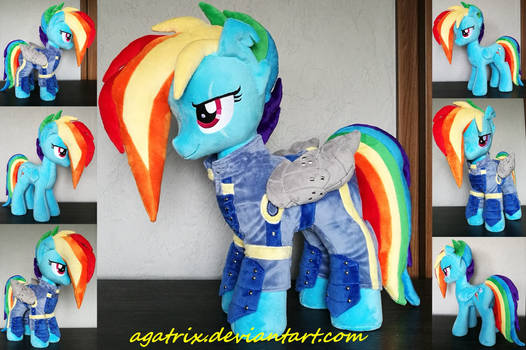 Rainbow Dash (battle outfit) plush