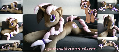 Life size (laying down) OC Aria Stone plush