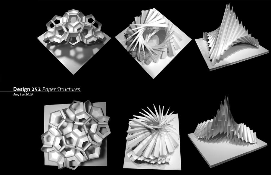 paper structures by amlam on DeviantArt