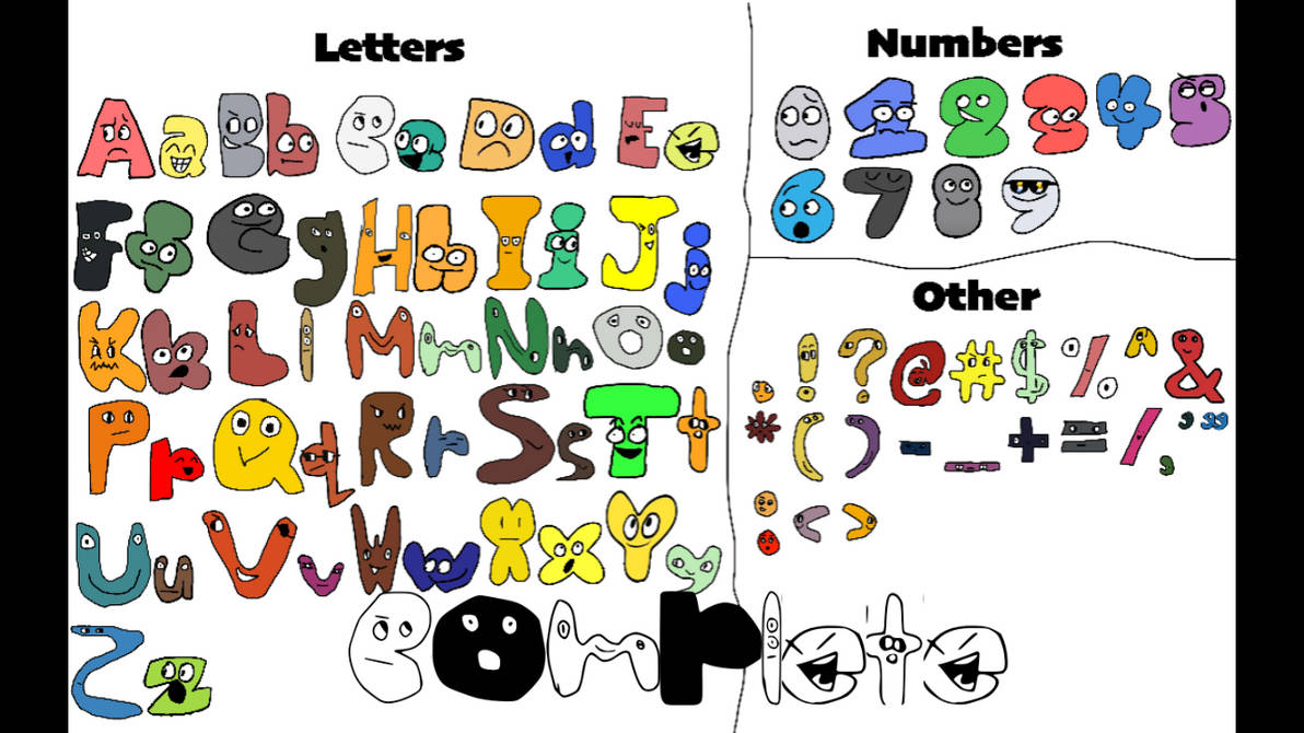 BFDI FONT by Amilio1231st on DeviantArt