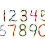 Pipe Cleaners Numbers font