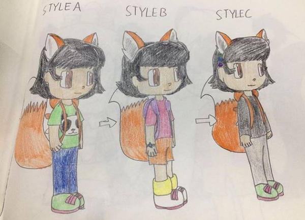 Deviantart Andre Fox Andyfox in different styles by AndyfoxMario on DeviantArt