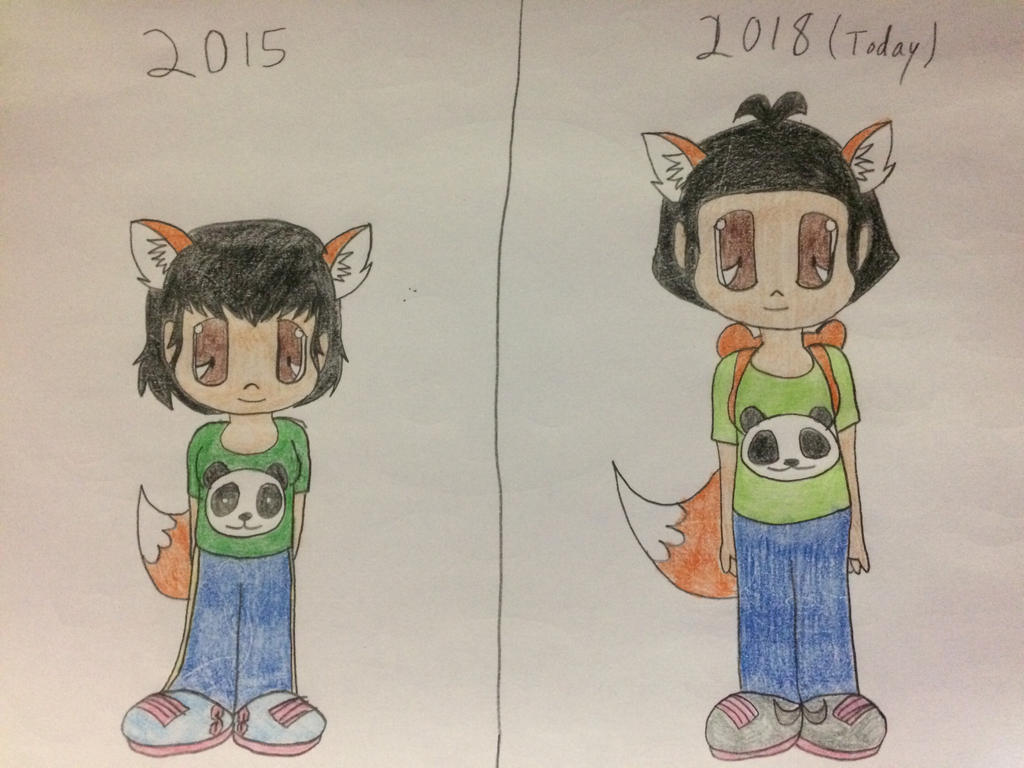 Deviantart Andre Fox Evolution of Andyfox by AndyfoxMario on DeviantArt
