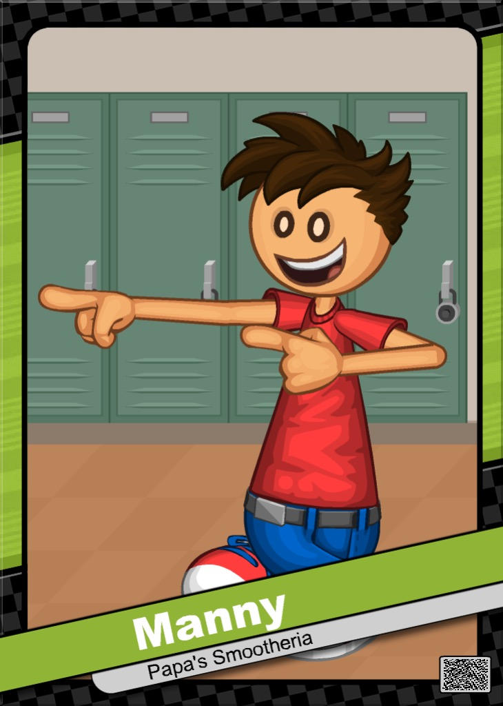 Papa Louie OC: Manny by AndyfoxMario on DeviantArt