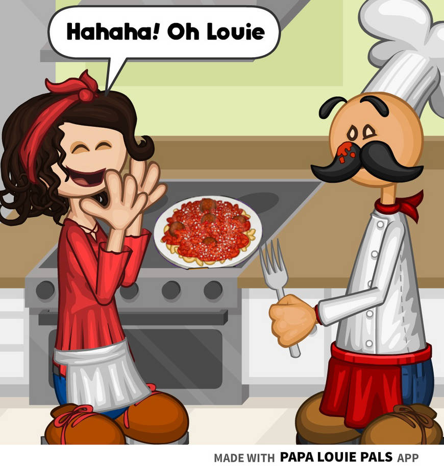 Me in Papa Louie: WPA Papa's Pizzeria by AlexYT2 on DeviantArt