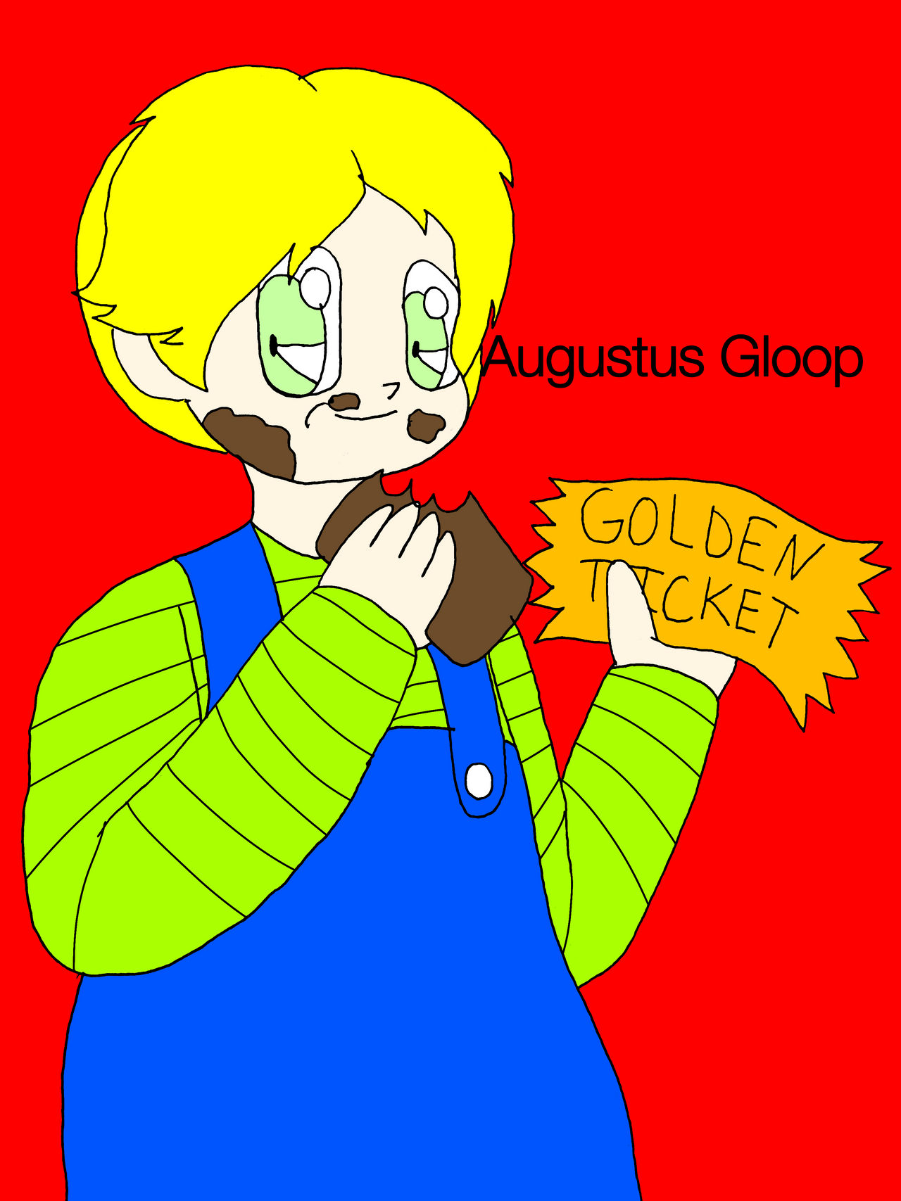 Augustus Gloop by AndyfoxMario on DeviantArt