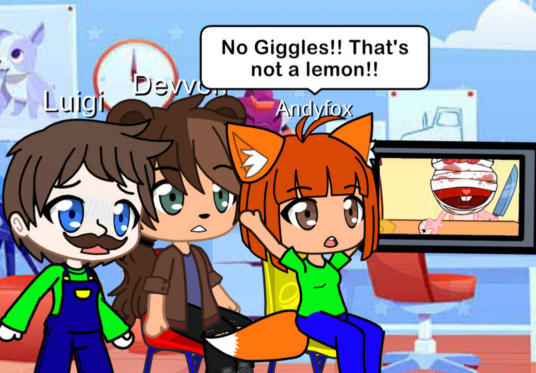 Andyfox and Devvon watch HTF by AndyfoxMario on DeviantArt