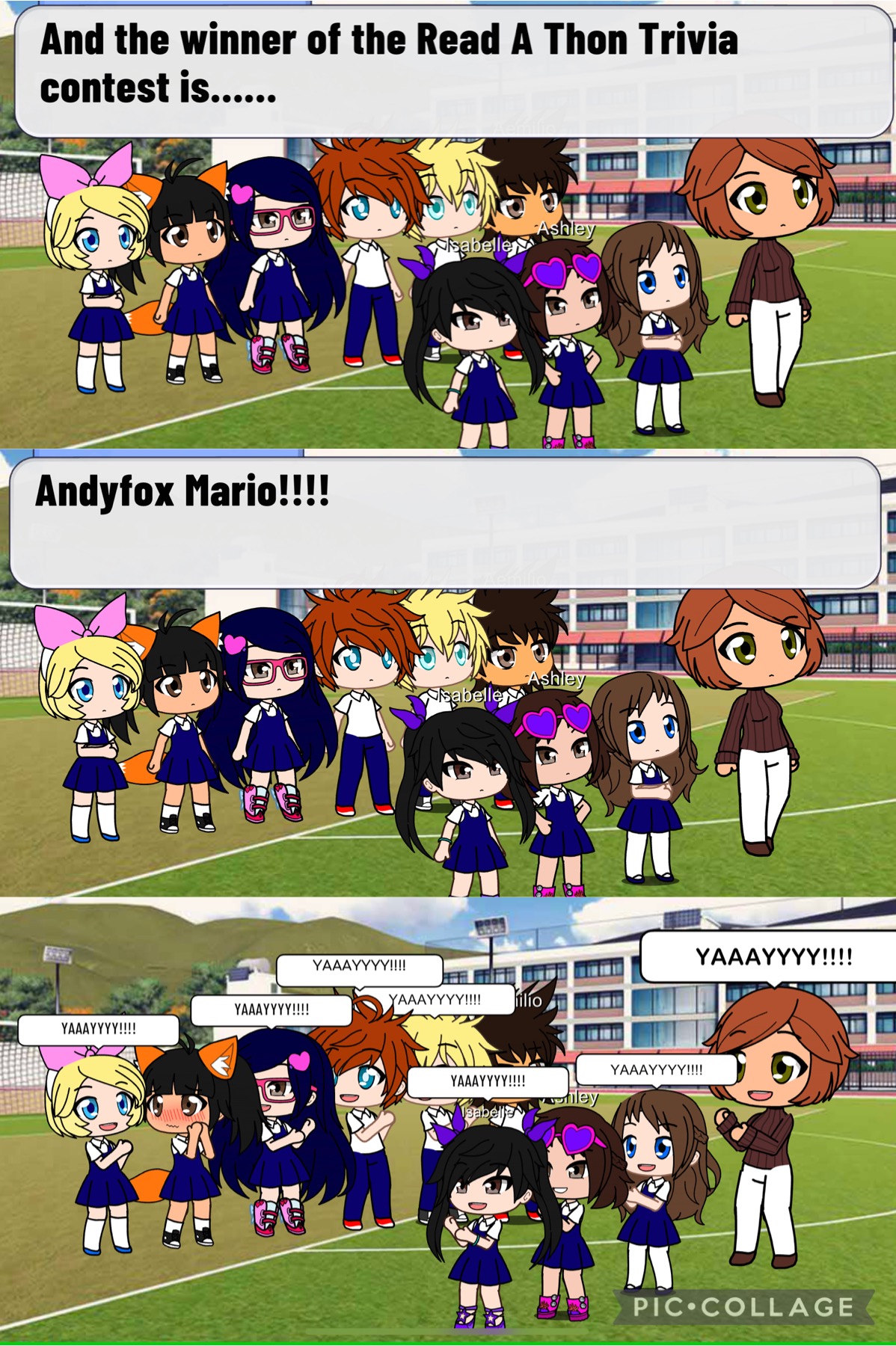 Deviantart Andre Fox Andyfox wins! by AndyfoxMario on DeviantArt