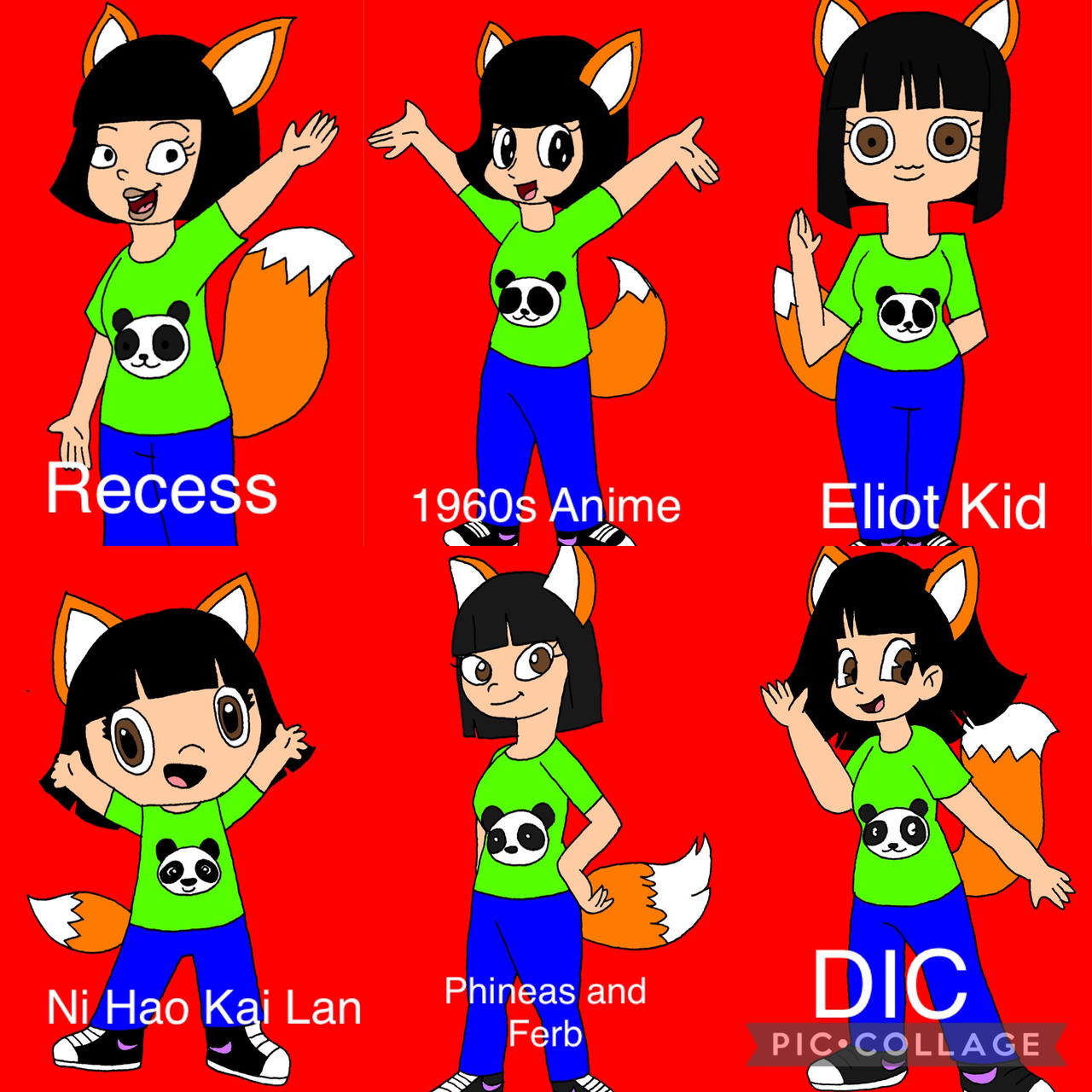 Diffrent Cartoon Style Deviantart 6 Different Cartoon Styles 6 by AndyfoxMario on DeviantArt