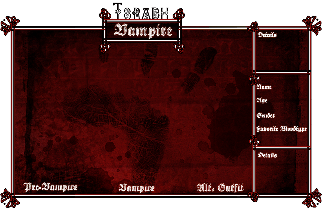Vampire Template by Diikae on DeviantArt