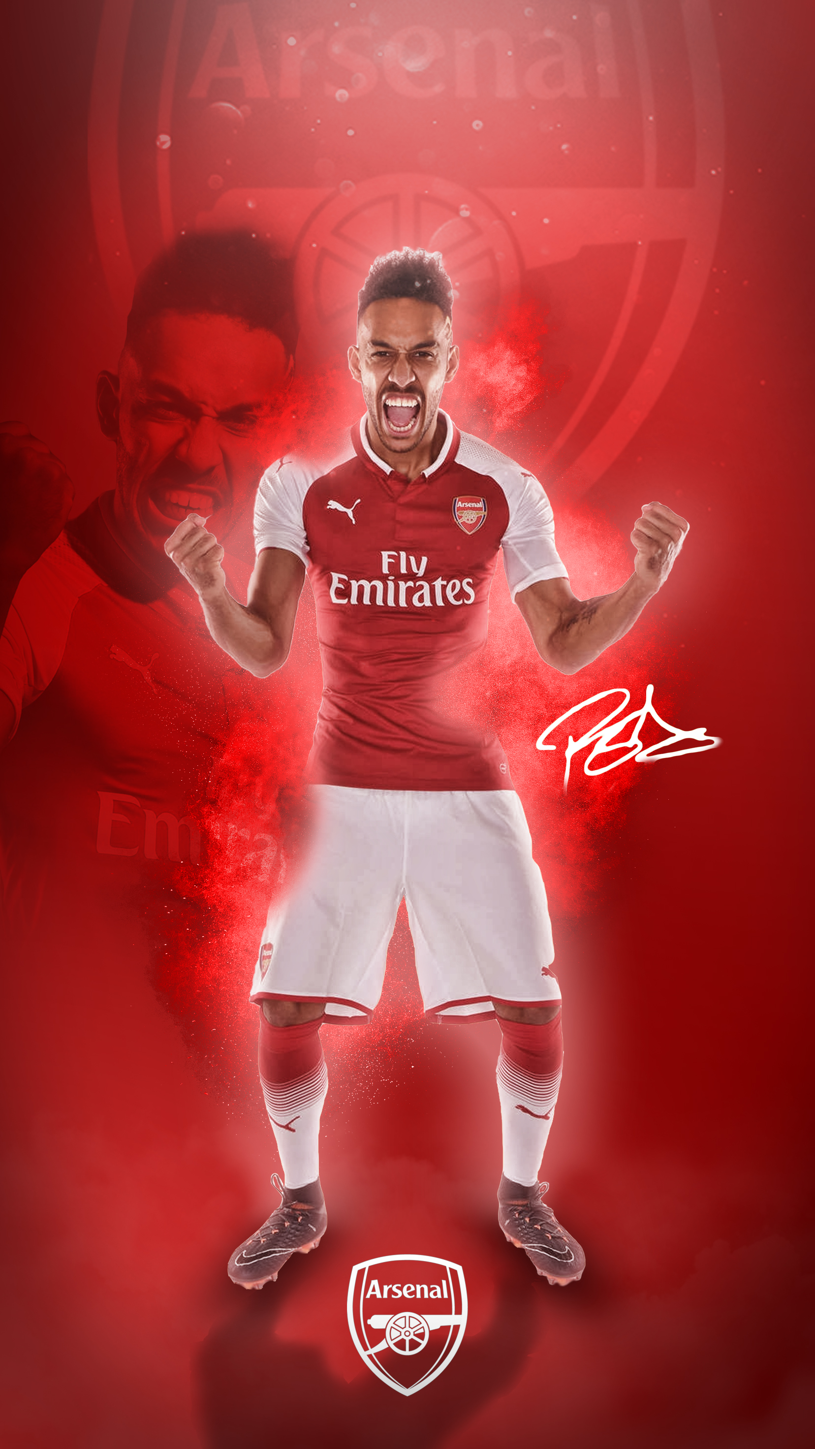 Aubameyang Arsenal Phone Wallpaper by GraphicSamHD on DeviantArt Aubameyang Arsenal Phone Wallpaper by GraphicSamHD on DeviantArt