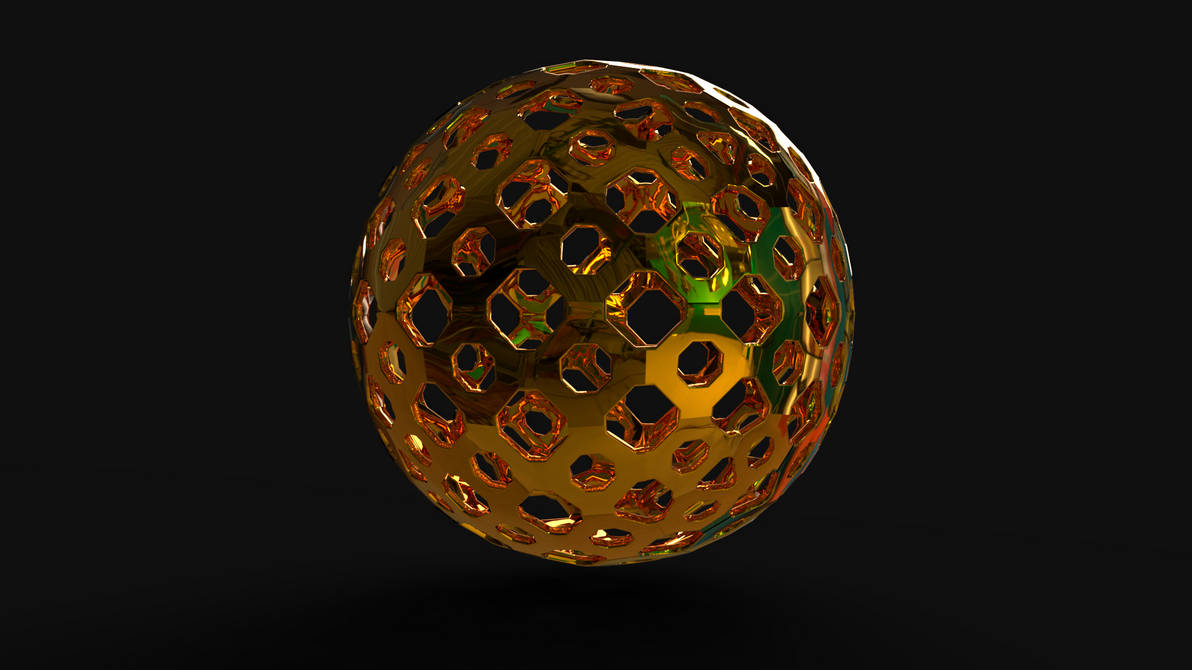 Gold Sphere by ALMcInnis on DeviantArt