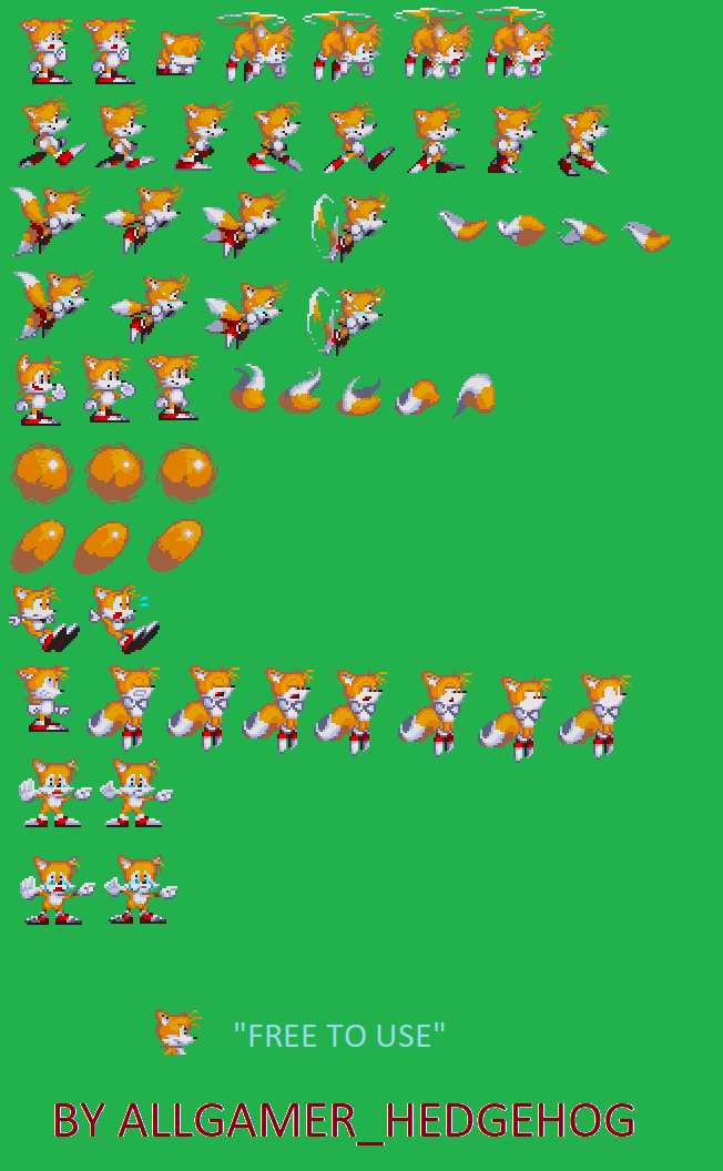 Tails exe nigtmare beginieng Sprites v1 by ffgv34445 on DeviantArt