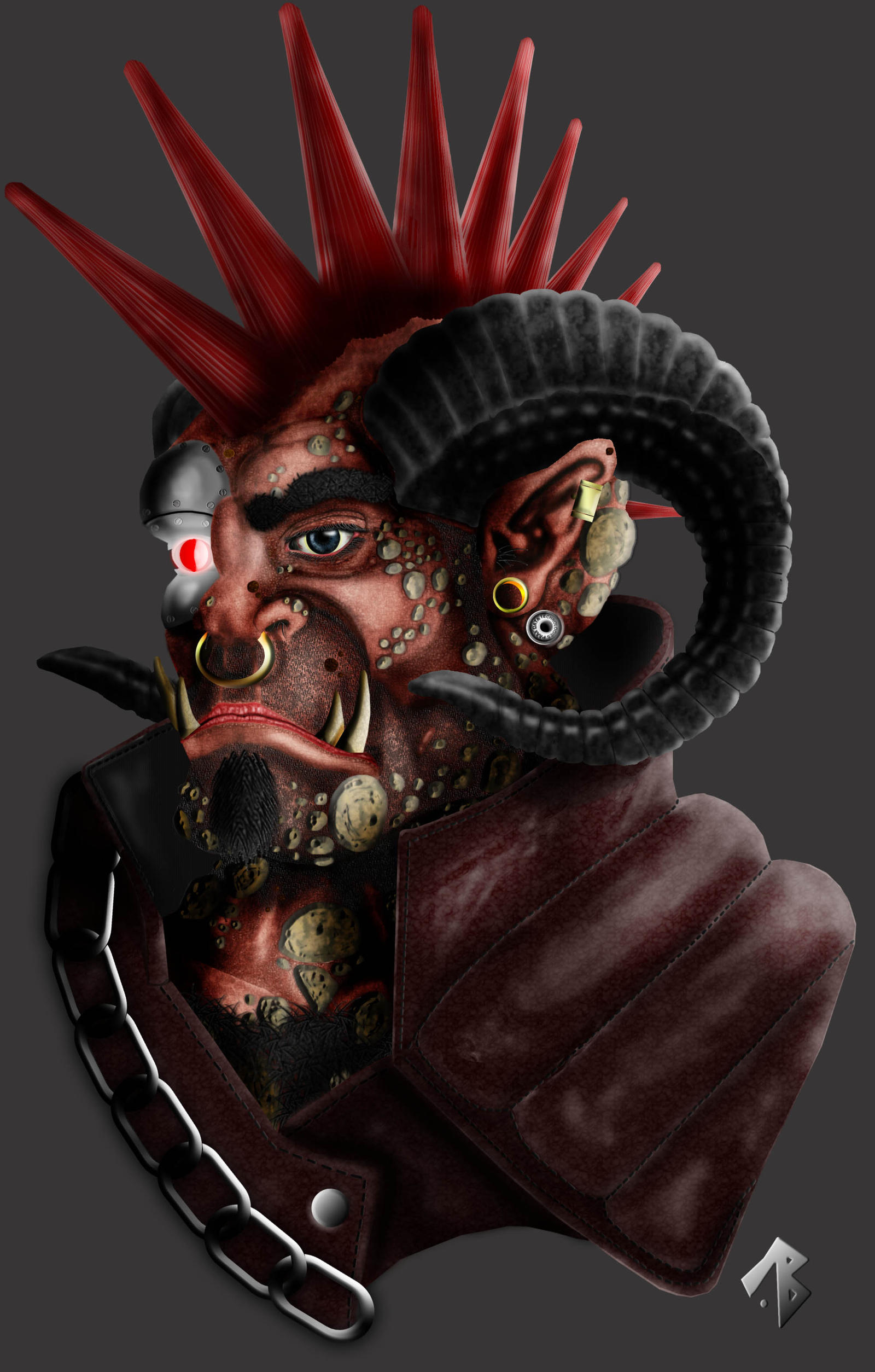 Shadowrun Troll by Faylar001 on DeviantArt